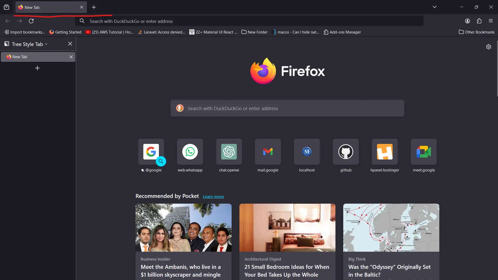 How To Add Vertical Tab In Firefox